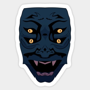 Demon Mask IV Sticker